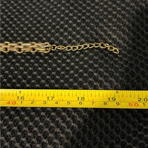 Statement Crystal Collar Necklace - Blue, Purple & Clear Rhinestones - Picture 7 of 7